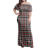 Clan Borthwick Ancient Tartan Hawaii Dress ST58 Clan Borthwick (Borthwick Tartan) Tartan Hawaii Dress
